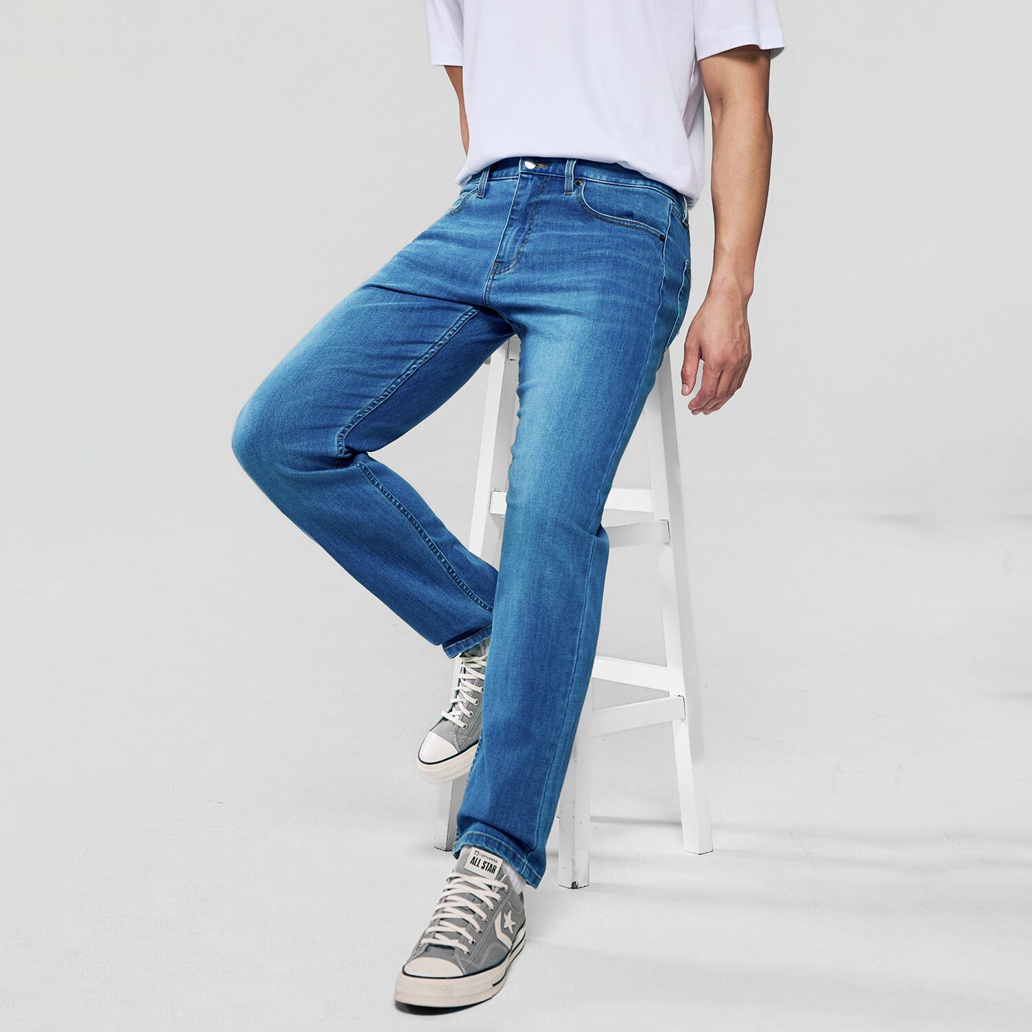 Men's  Mid Rise Tapered Jeans - Image 6