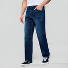 Men's  Mid Rise Straight Jeans - Image 3