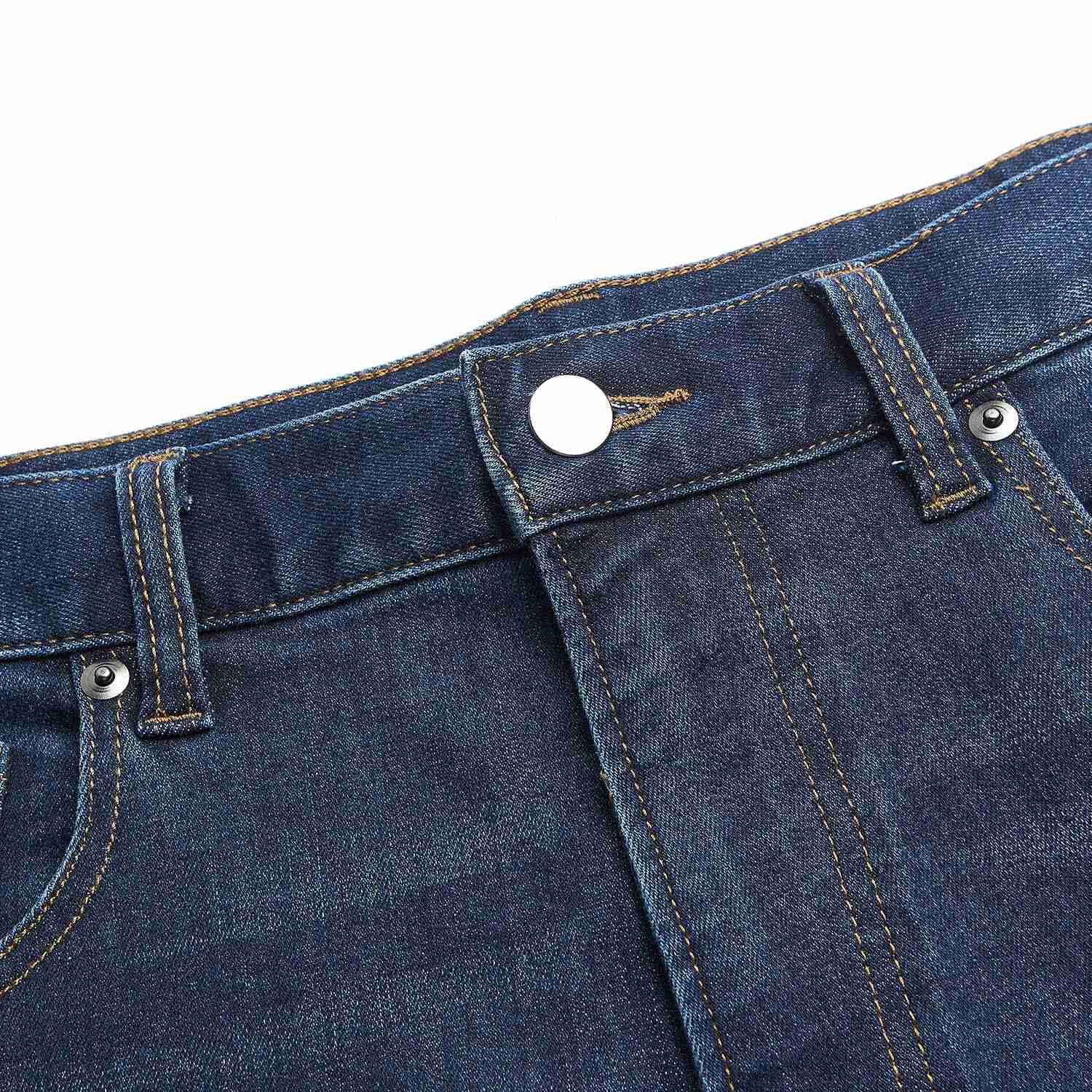 Men's  Mid Rise Straight Jeans - Image 10