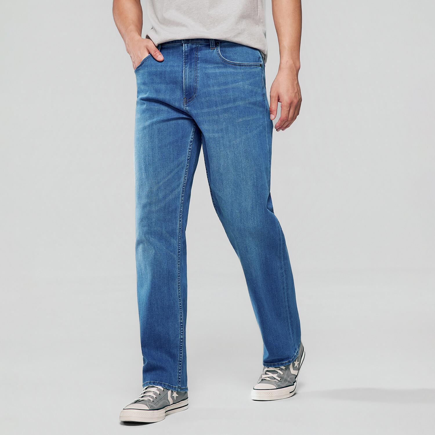 Men's  Mid Rise Straight Jeans - Image 3