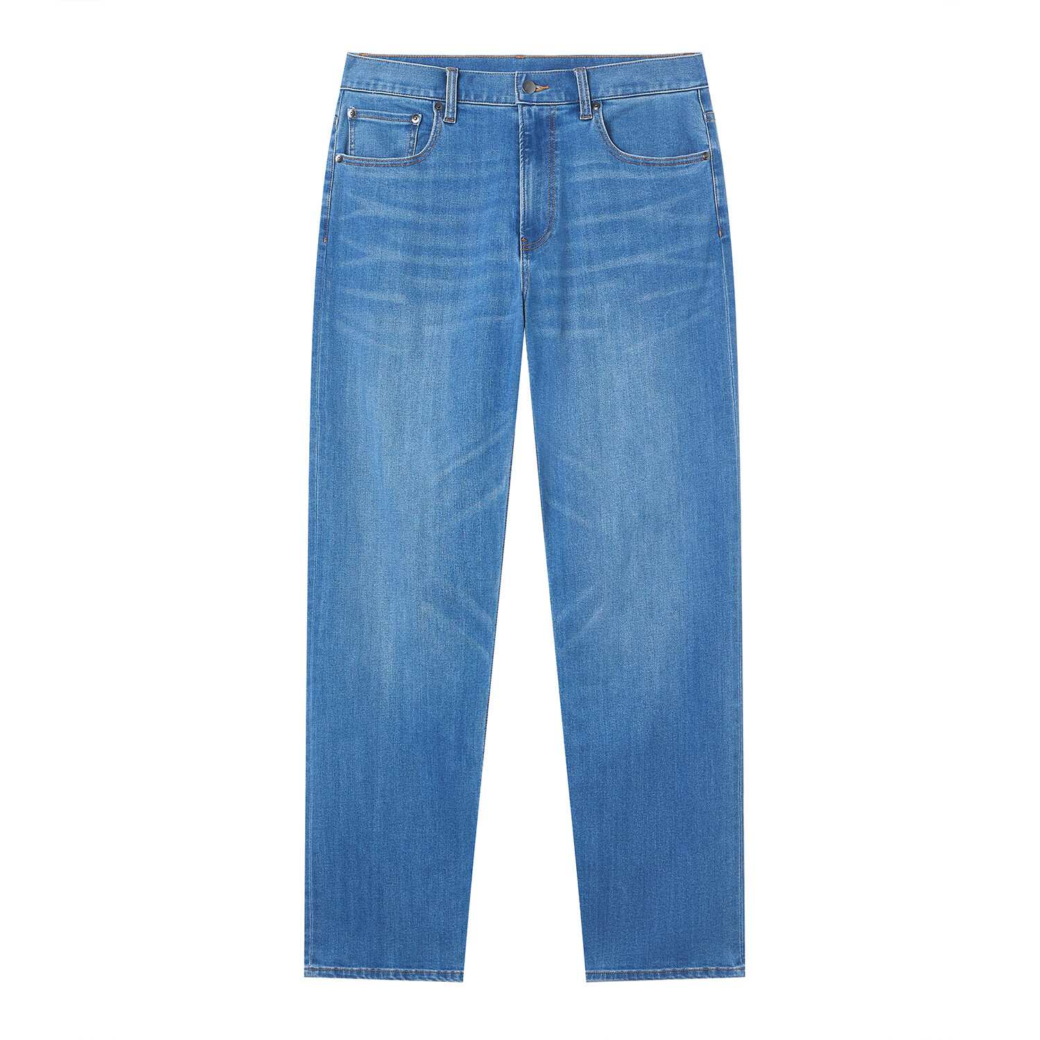 Men's  Mid Rise Straight Jeans - Image 6