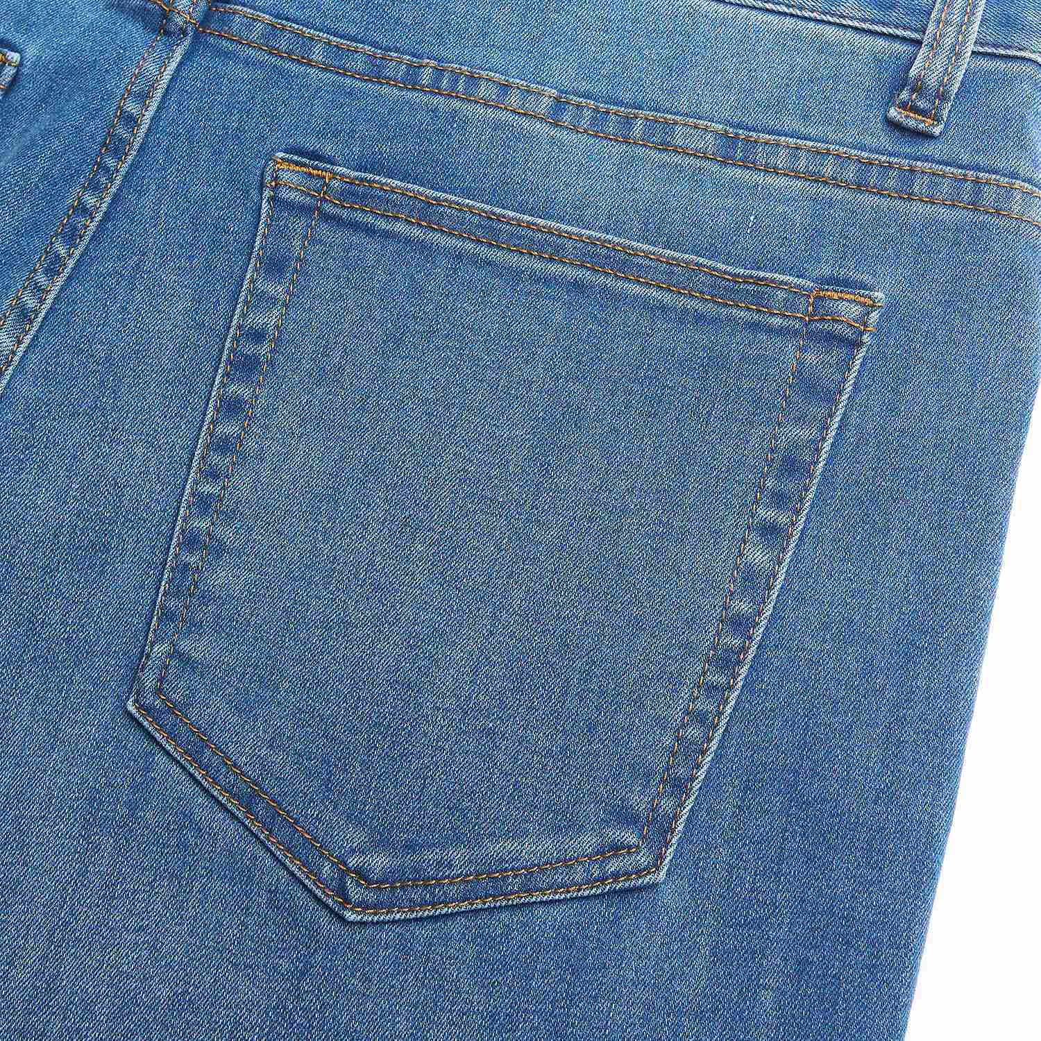Men's  Mid Rise Straight Jeans - Image 9