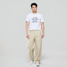 Men'S Mid Rise Loose Straight Khakis - Image 1