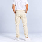 Men's Twill Mid Rise Regular Taper Khakis - Image 2