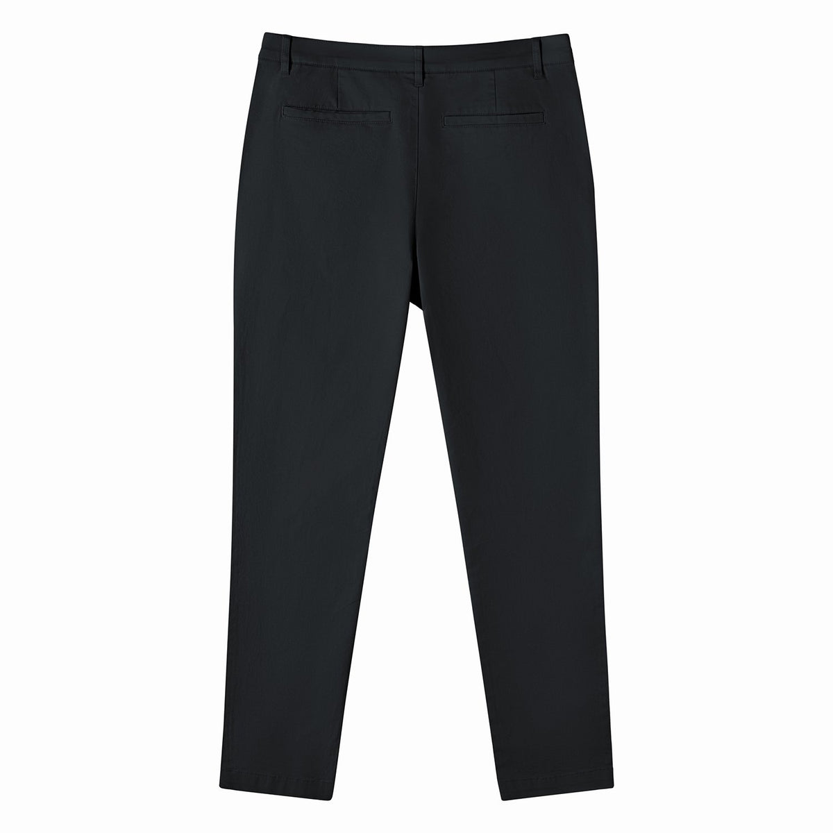 Men's Twill Mid Rise Regular Taper Khakis - Image 5