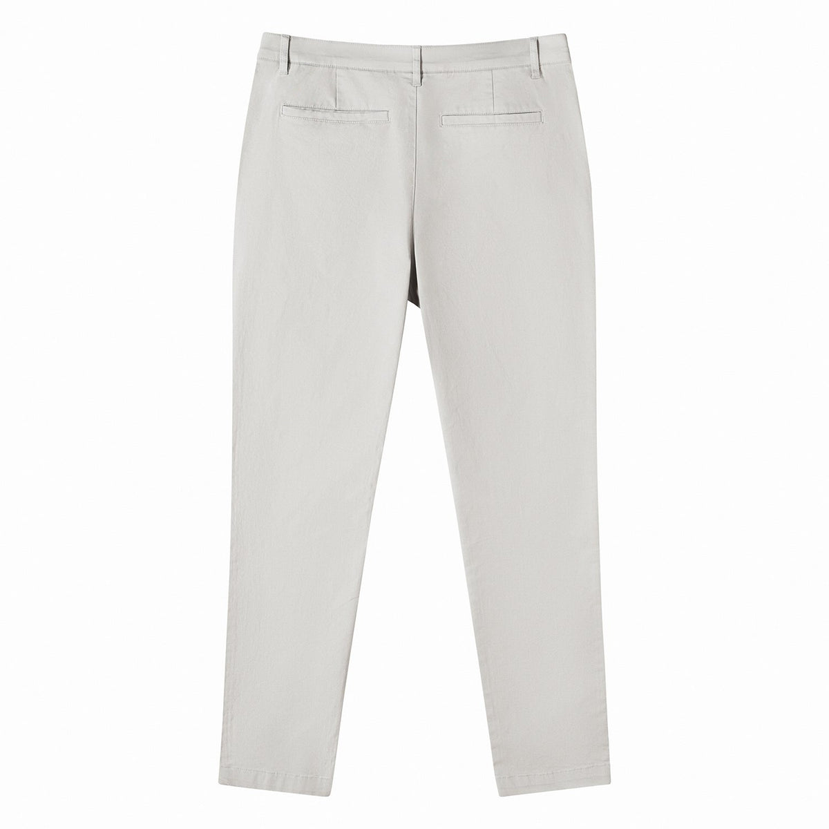 Men's Twill Mid Rise Regular Taper Khakis - Image 5