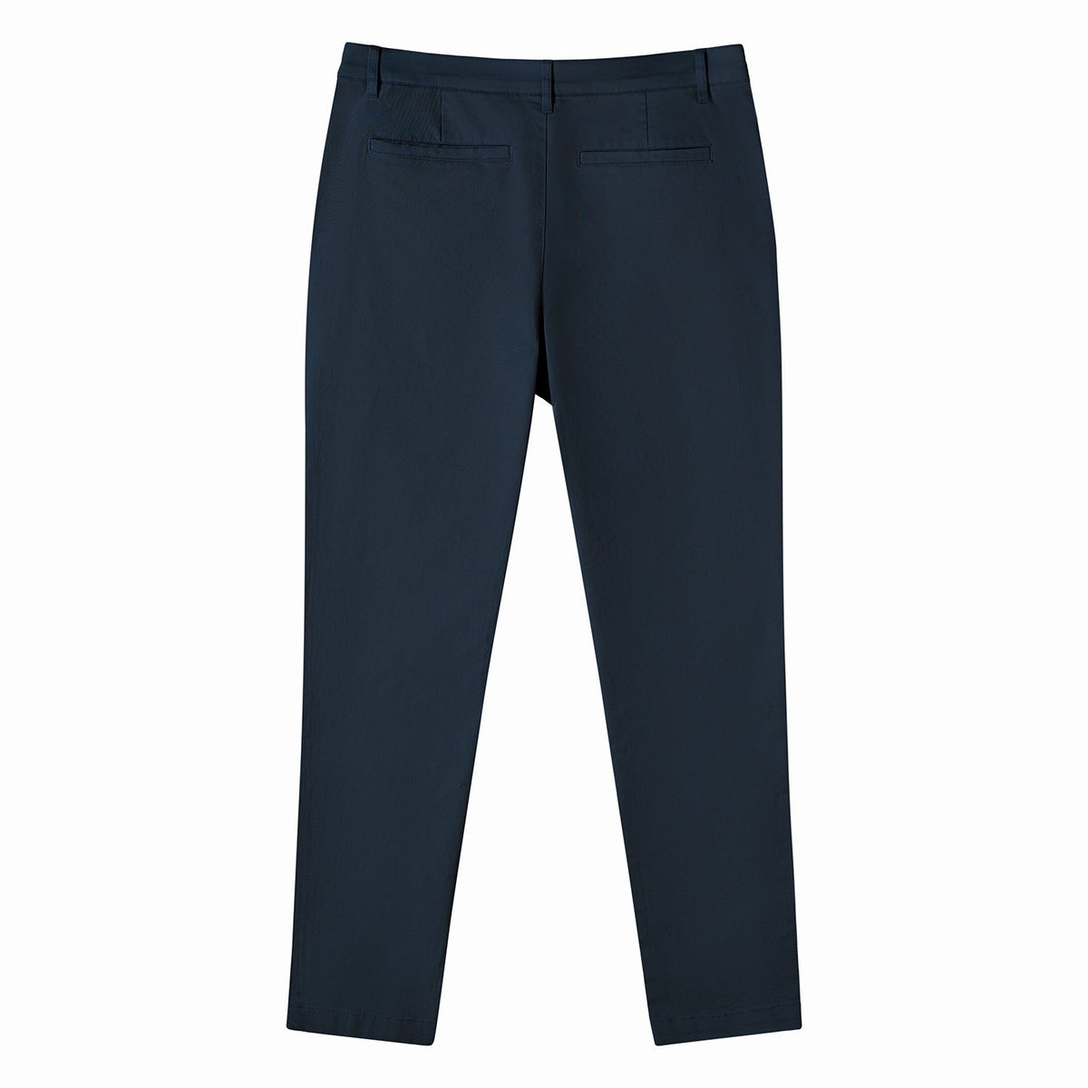 Men's Twill Mid Rise Regular Taper Khakis - Image 5
