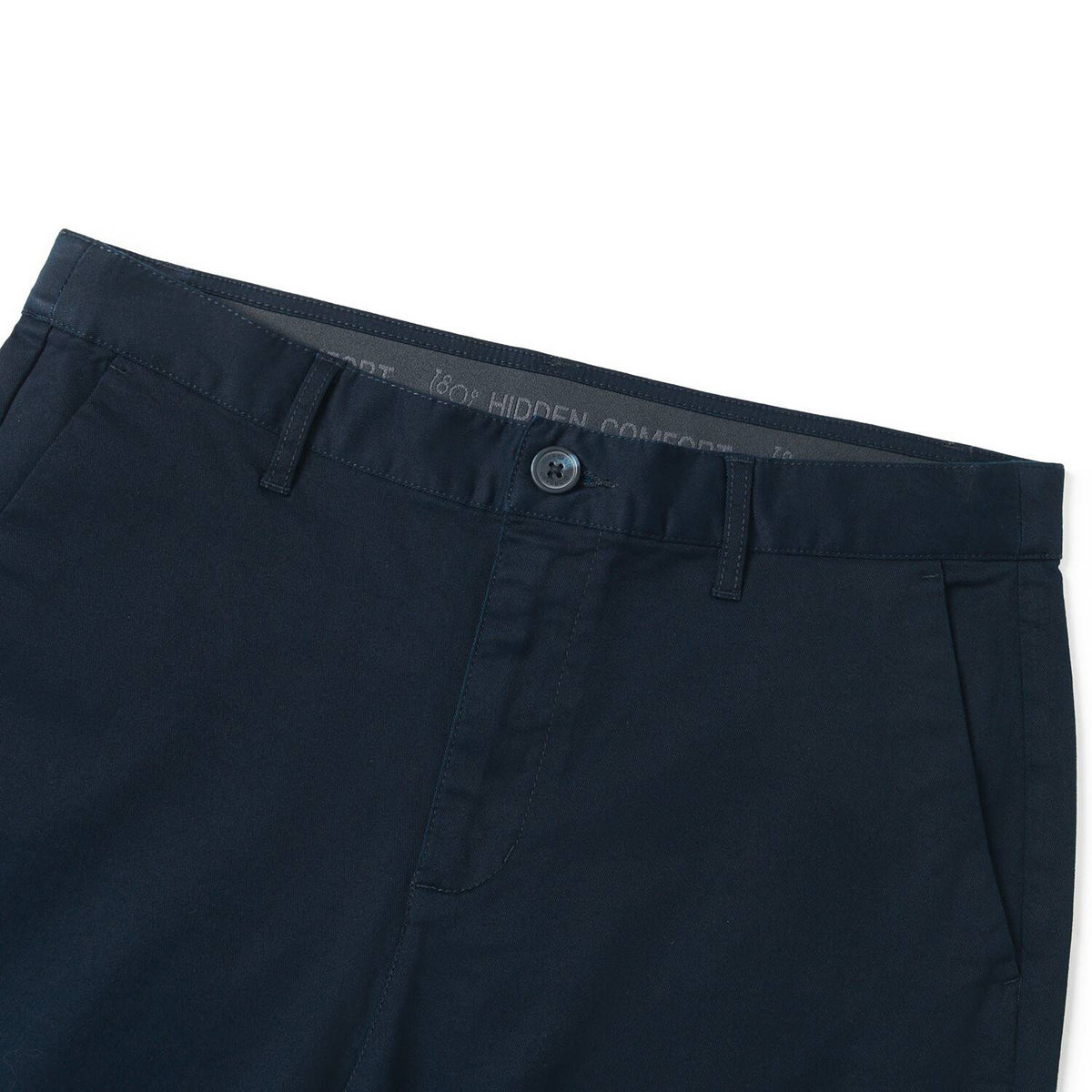 Men's Twill Mid Rise Regular Taper Khakis - Image 6