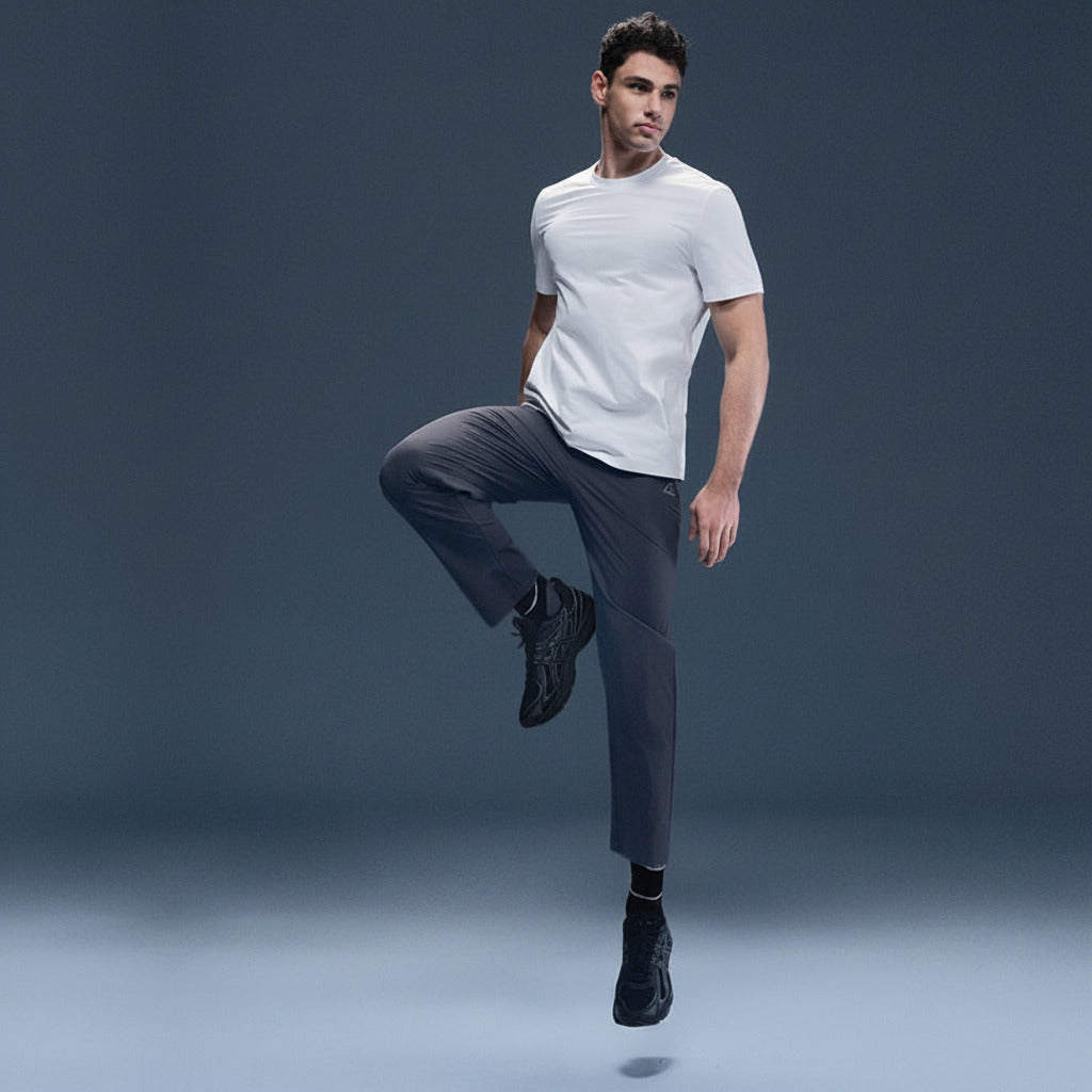 Men's Mid Rise Regular Pants - Image 2