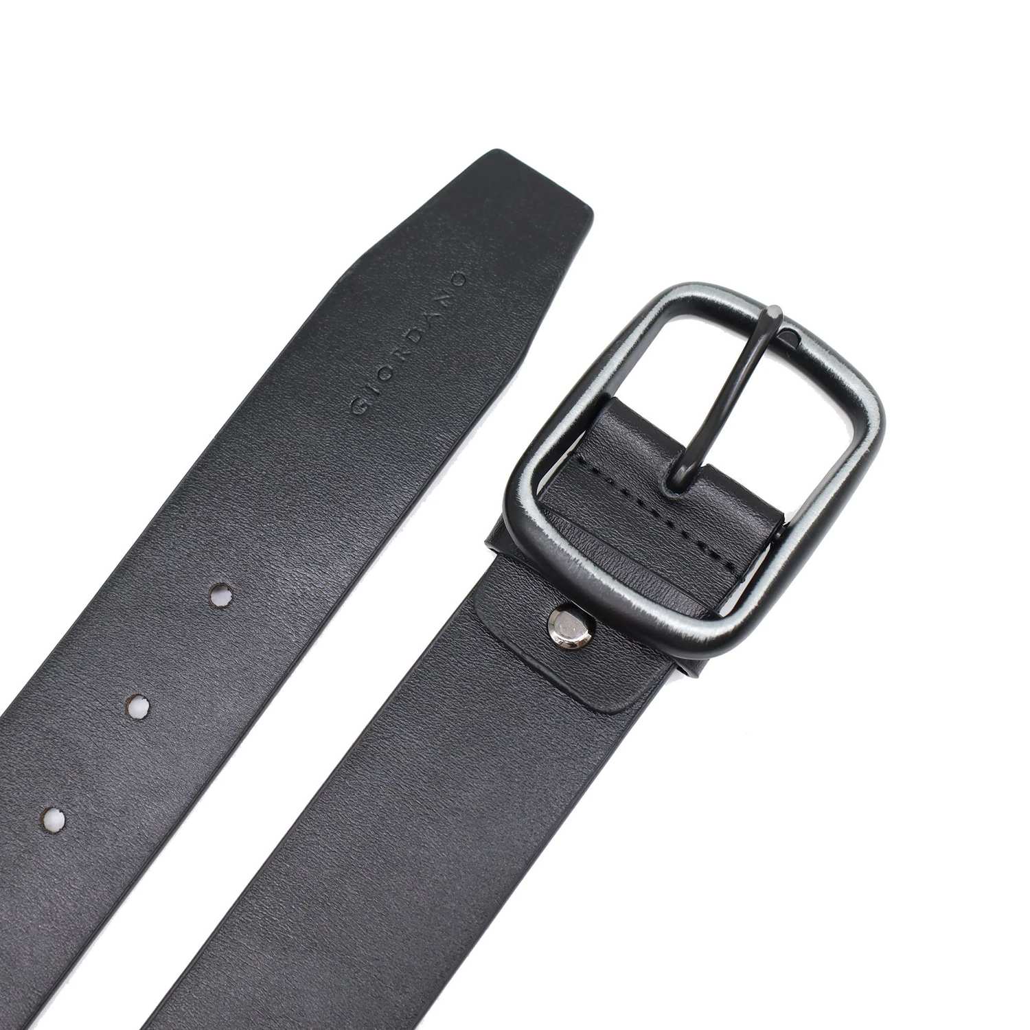 Men's Reversible Leather Belt - Image 4