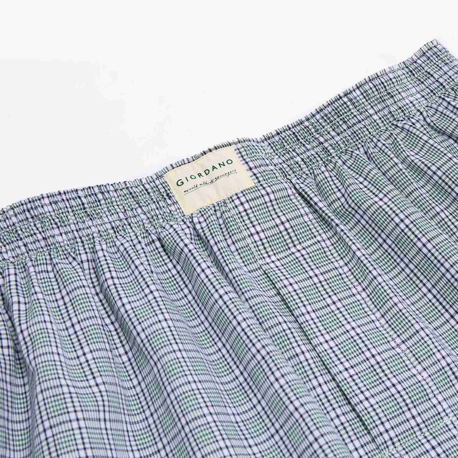 Men's Cotton Poplin Regular Fit 3 Pack Boxers - Image 4