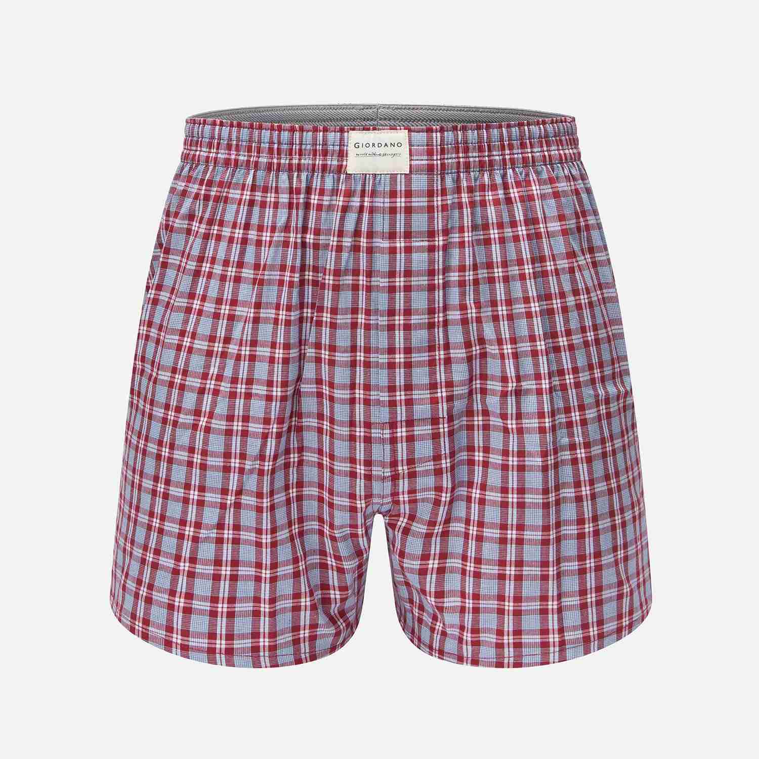 Men's Cotton Poplin Regular Fit 3 Pack Boxers - Image 2