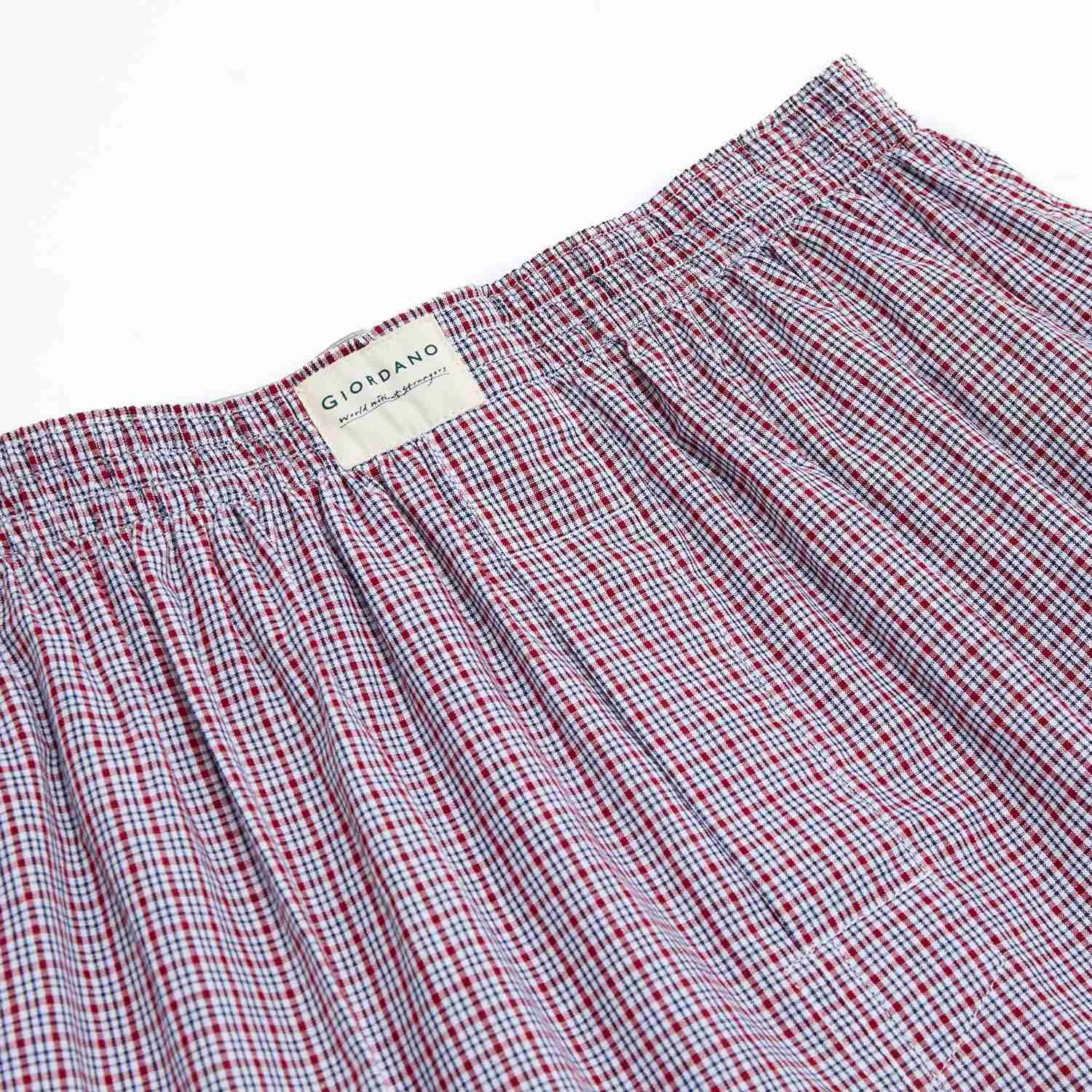 Men's Cotton Poplin Regular Fit 3 Pack Boxers - Image 5