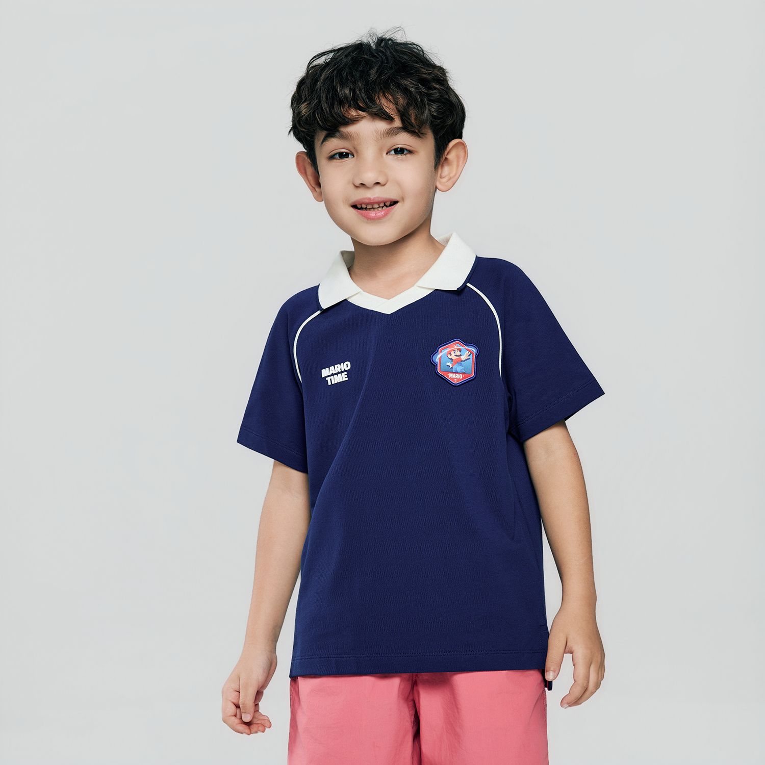 Junior Super Mario Slim Fit Bold Polo - Image 1