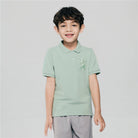 Junior's Slim Fit Lion Embroidered Cotton Polo - Image 3