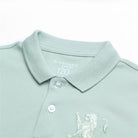 Junior's Slim Fit Lion Embroidered Cotton Polo - Image 7