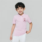 Junior's Slim Fit Lion Embroidered Cotton Polo - Image 3