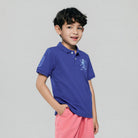 Junior's Slim Fit Lion Embroidered Cotton Polo - Image 2