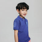 Junior's Slim Fit Lion Embroidered Cotton Polo - Image 5