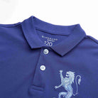 Junior's Slim Fit Lion Embroidered Cotton Polo - Image 8