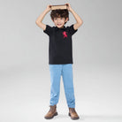 Junior's Slim Fit Lion Embroidered Cotton Polo - Image 3