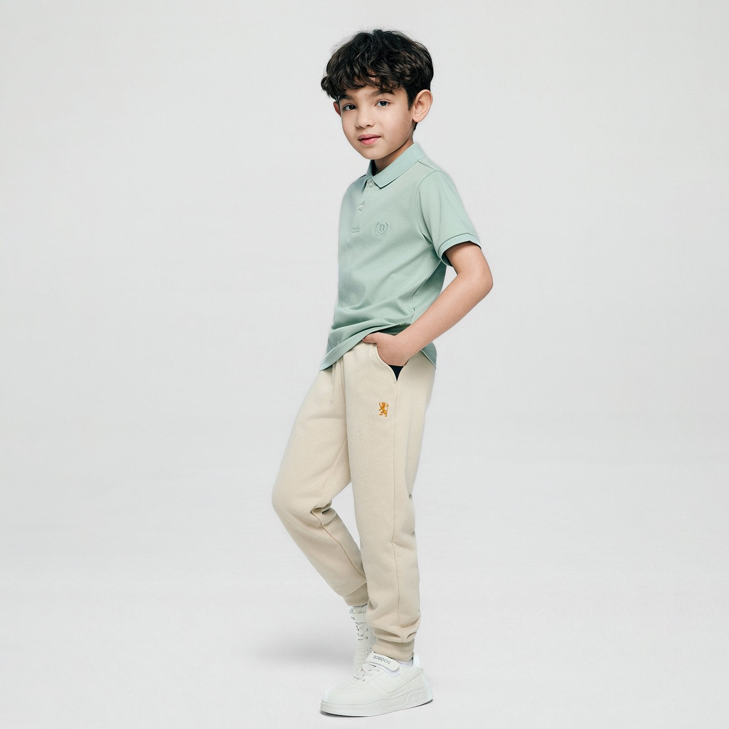 Junior's Slim Fit Liquid Touch Cotton Polo - Image 1