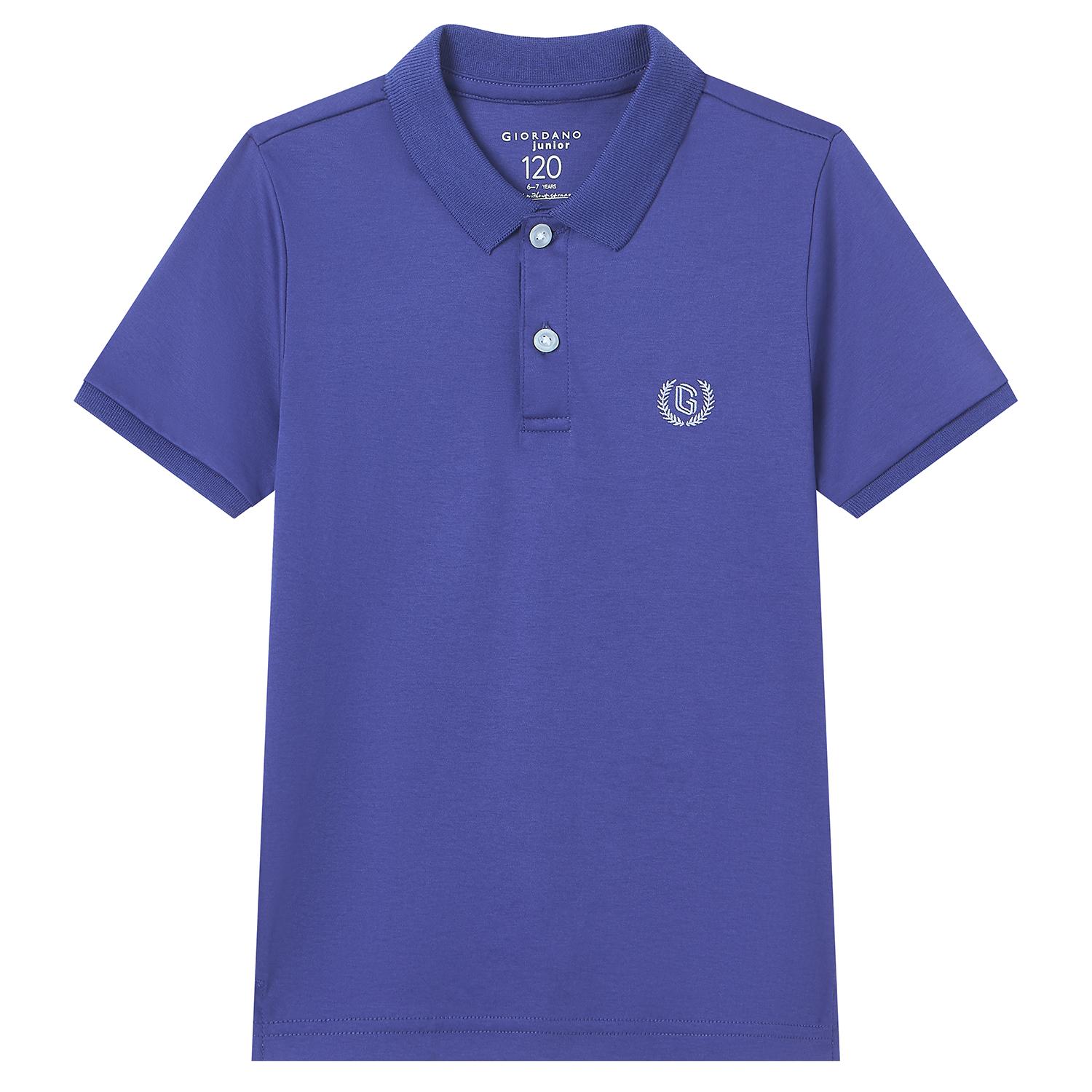 Junior's Slim Fit Liquid Touch Cotton Polo - Image 1