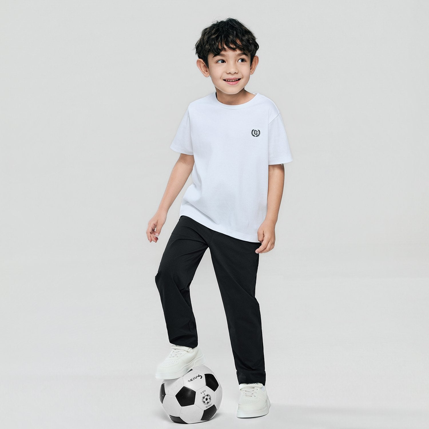 Junior's  Liquid touch Regular Embroidery Tee - Image 1