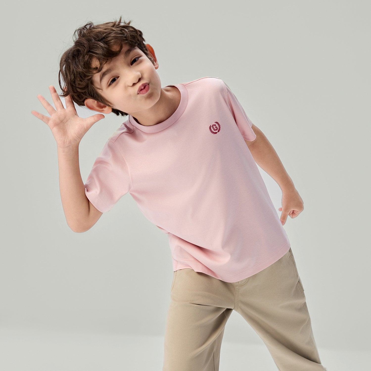 Junior's  Liquid touch Regular Embroidery Tee - Image 3
