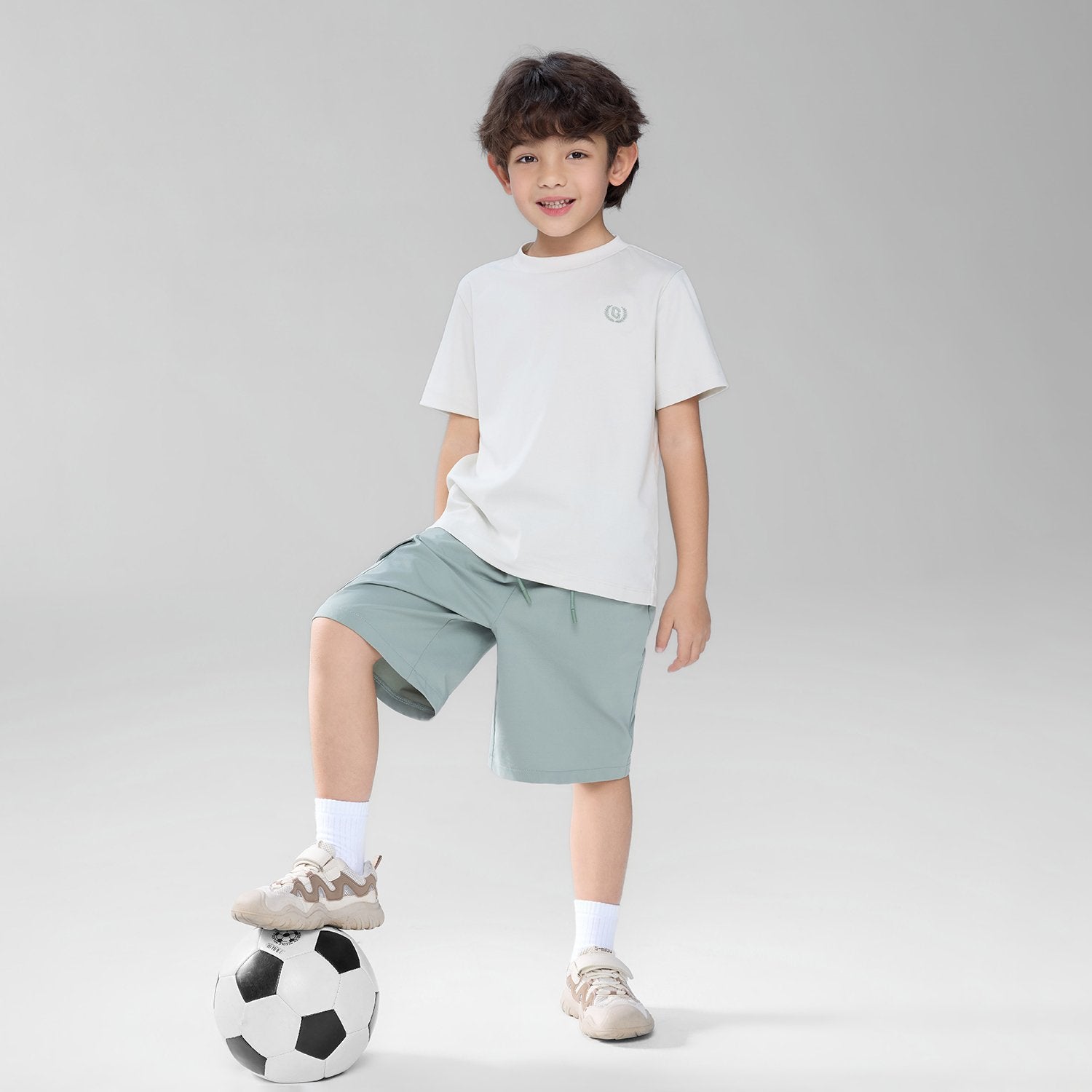 Junior's  Liquid touch Regular Embroidery Tee - Image 1