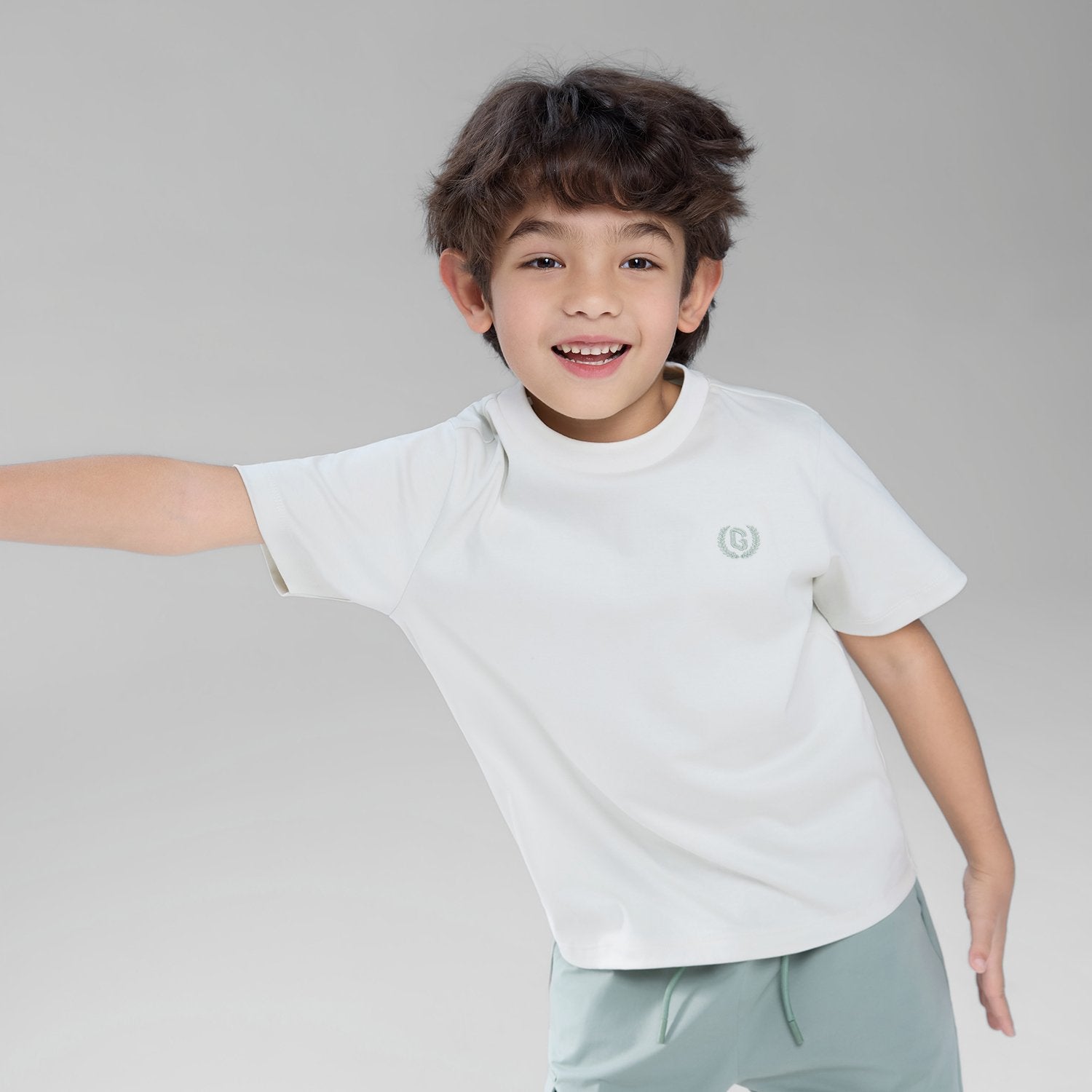 Junior's  Liquid touch Regular Embroidery Tee - Image 4