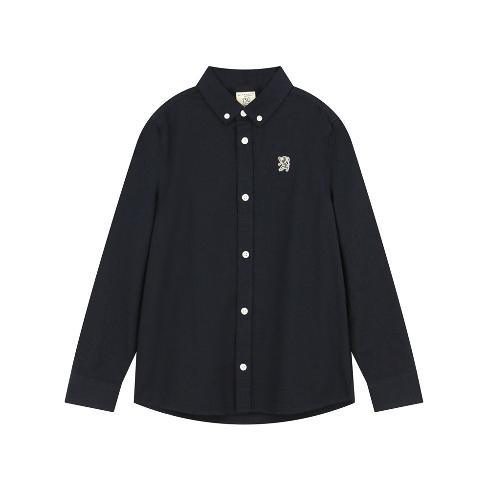 Junior's Regular Fit Embroidered Oxford Shirt - Image 1