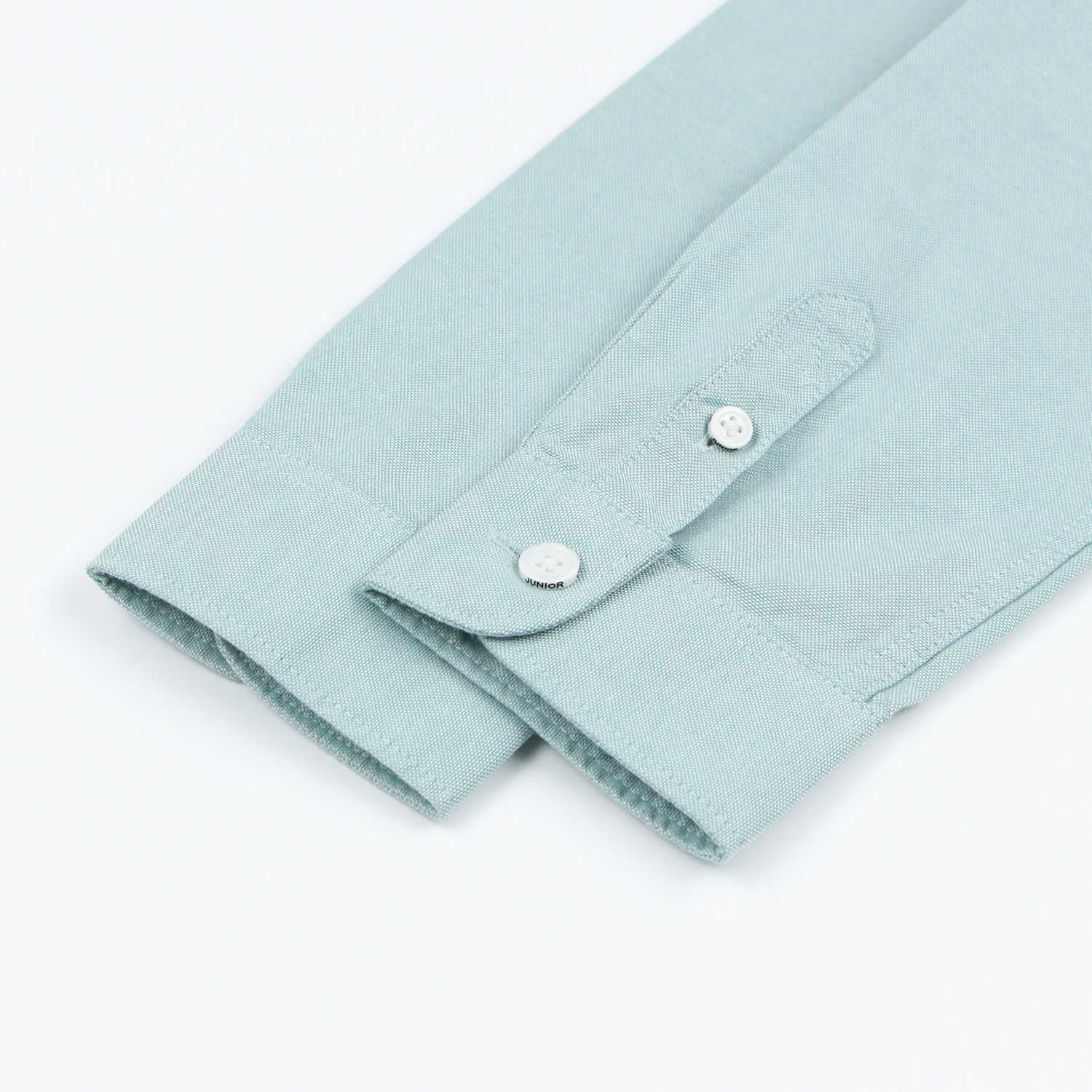 Junior's Regular Fit Embroidered Oxford Shirt - Image 5