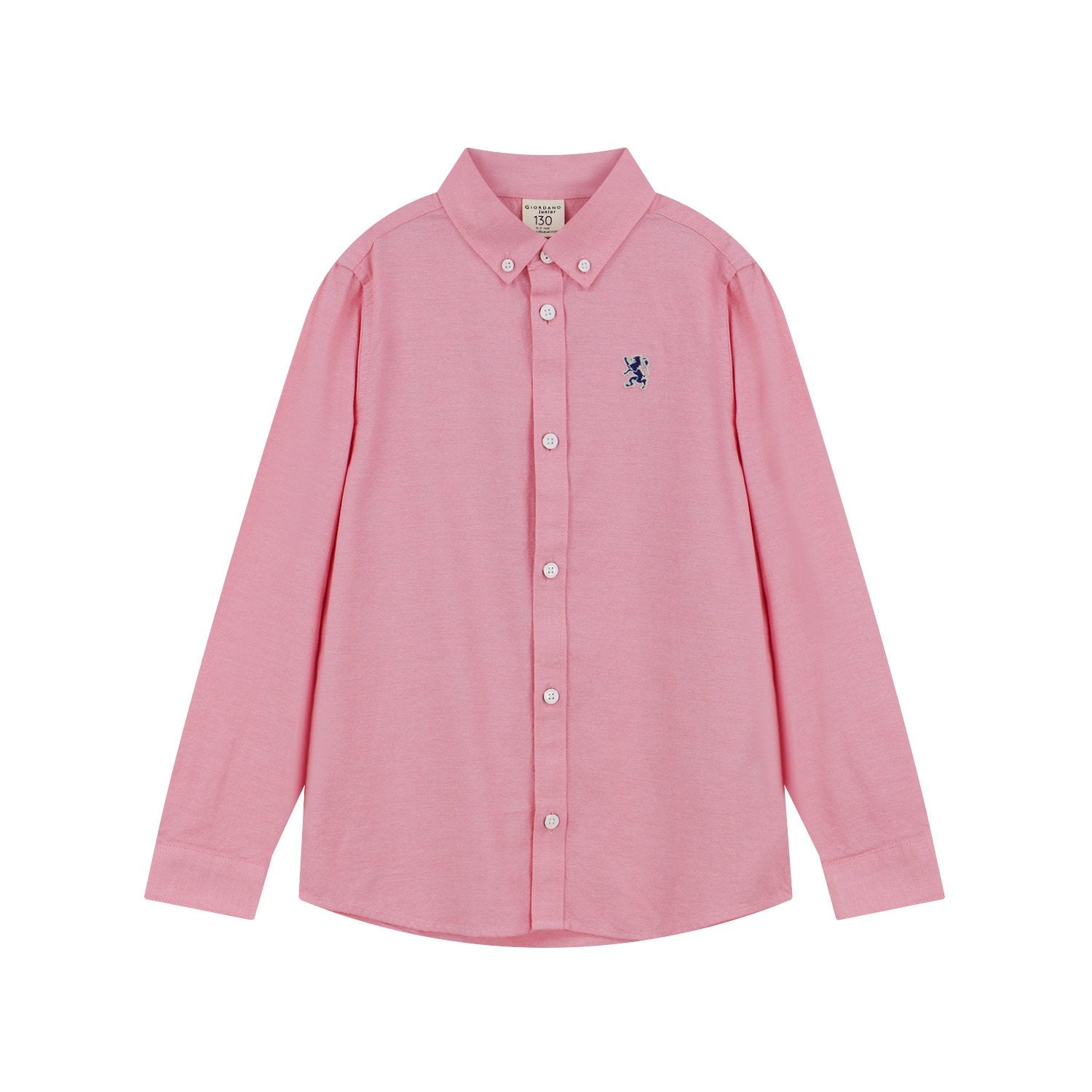 Junior's Regular Fit Embroidered Oxford Shirt - Image 6
