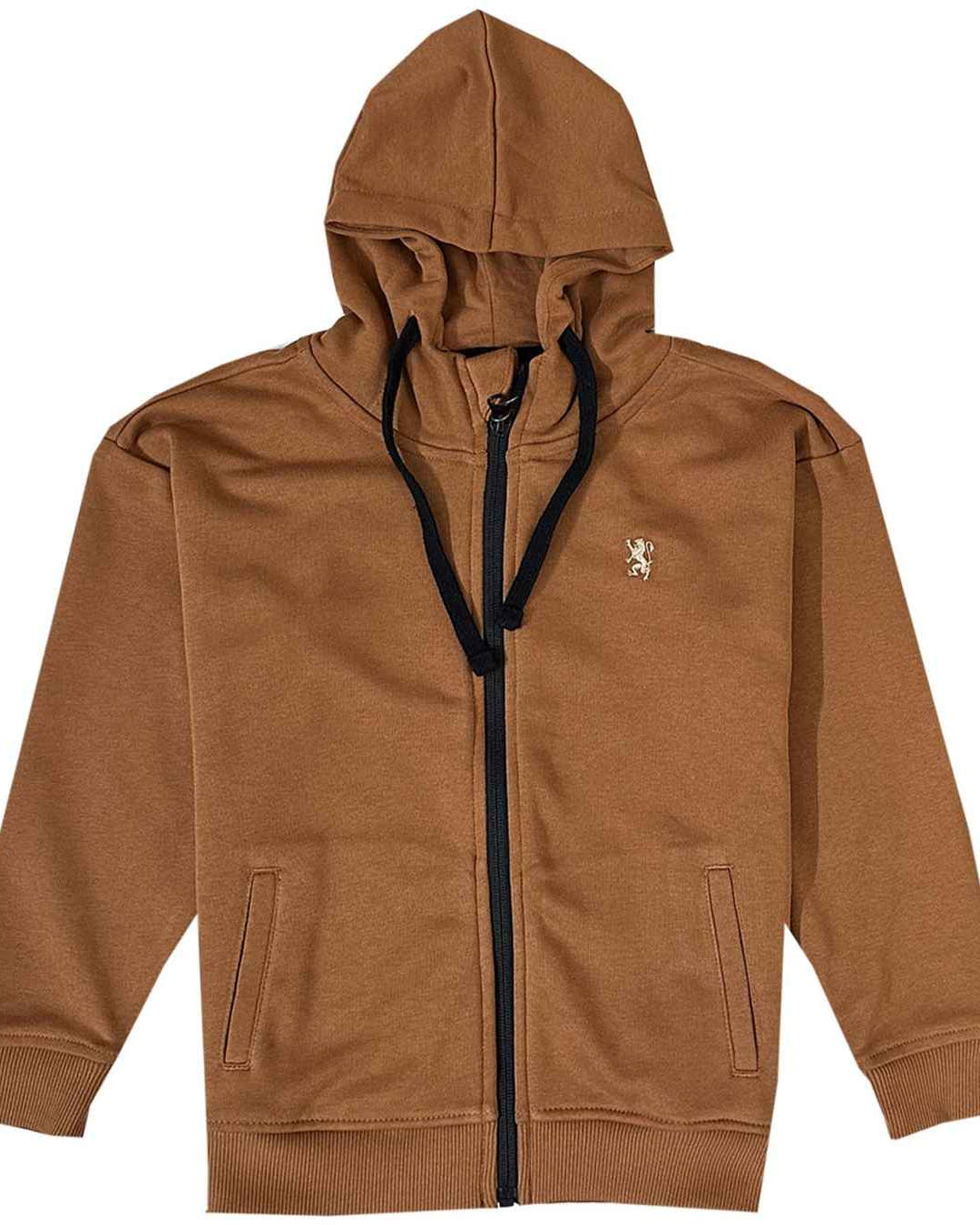 Quick buy Junior French Terry Lion Embroidery Knit Jacket