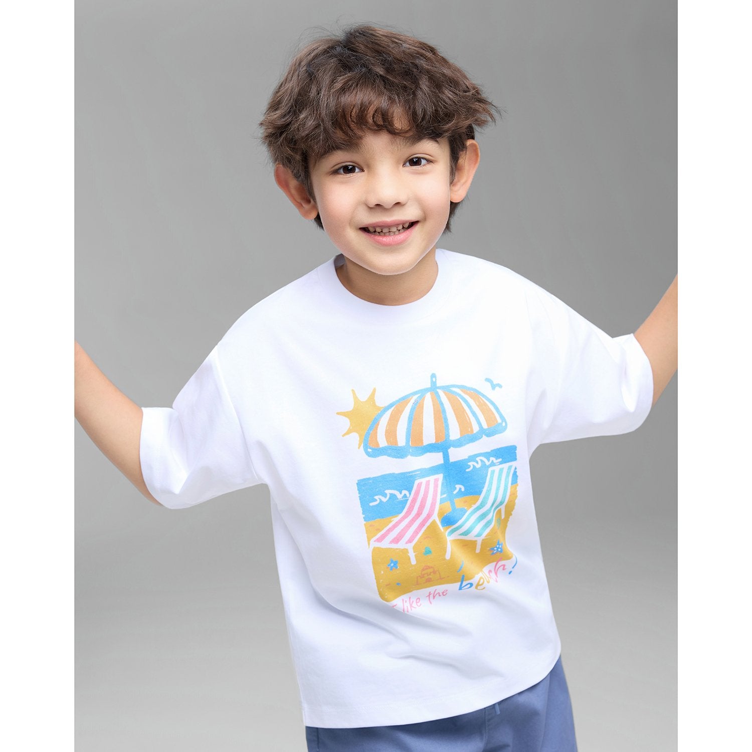 Junior Relaxed Fit Print tee - Image 2