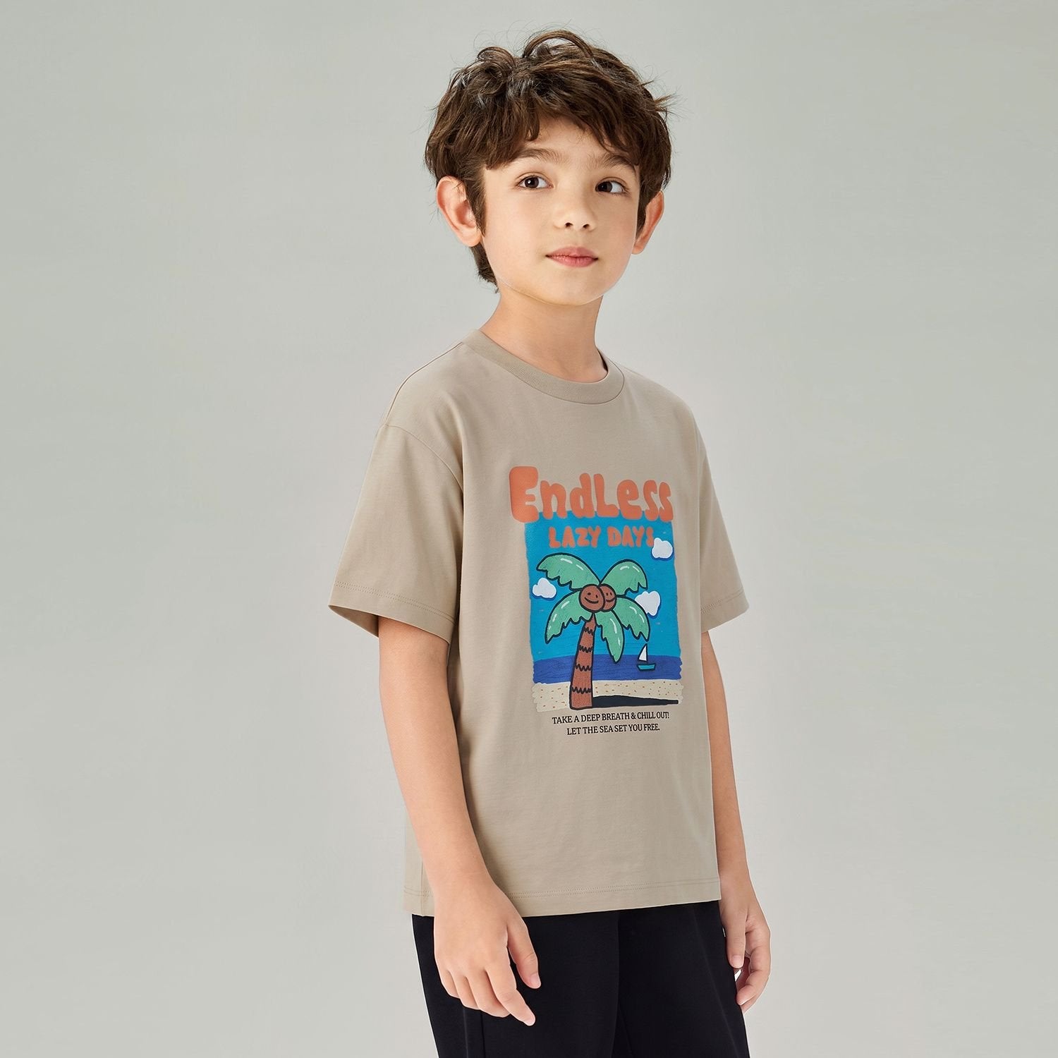 Junior's Crew Neck Short Sleeve Relaxed Print Tee - Image 8