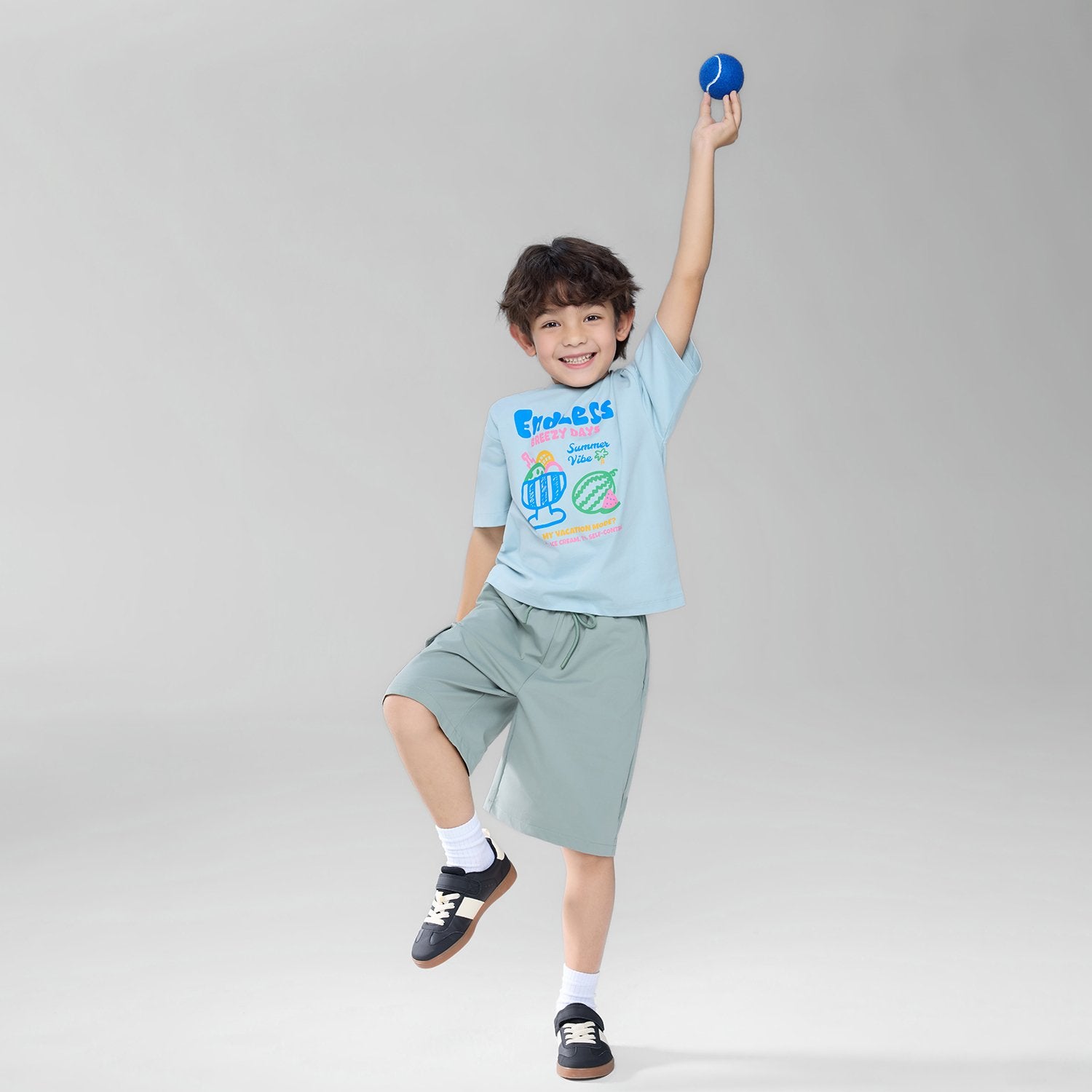 Junior Relaxed Fit Print tee - Image 1