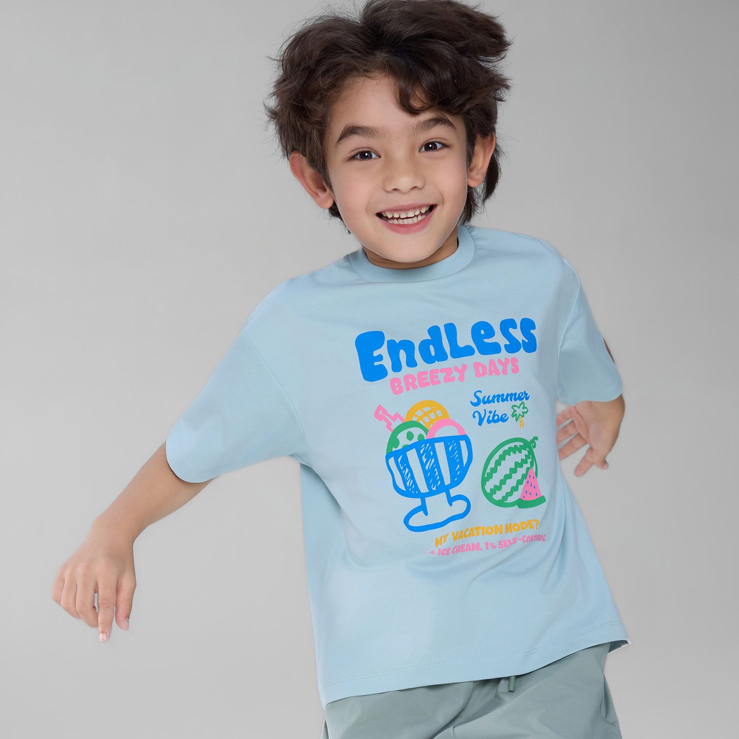Junior Relaxed Fit Print tee - Image 2