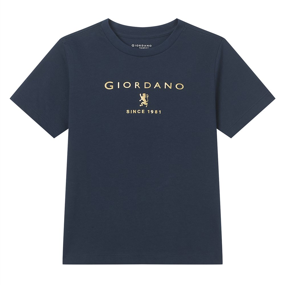 Junior's Regular Fit Cotton Crew Neck Printed Tee - Image 5