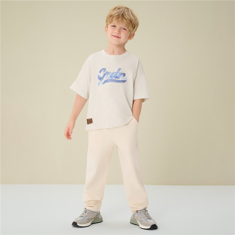 Junior's Oversize Cotton Graphic Tee - Image 2
