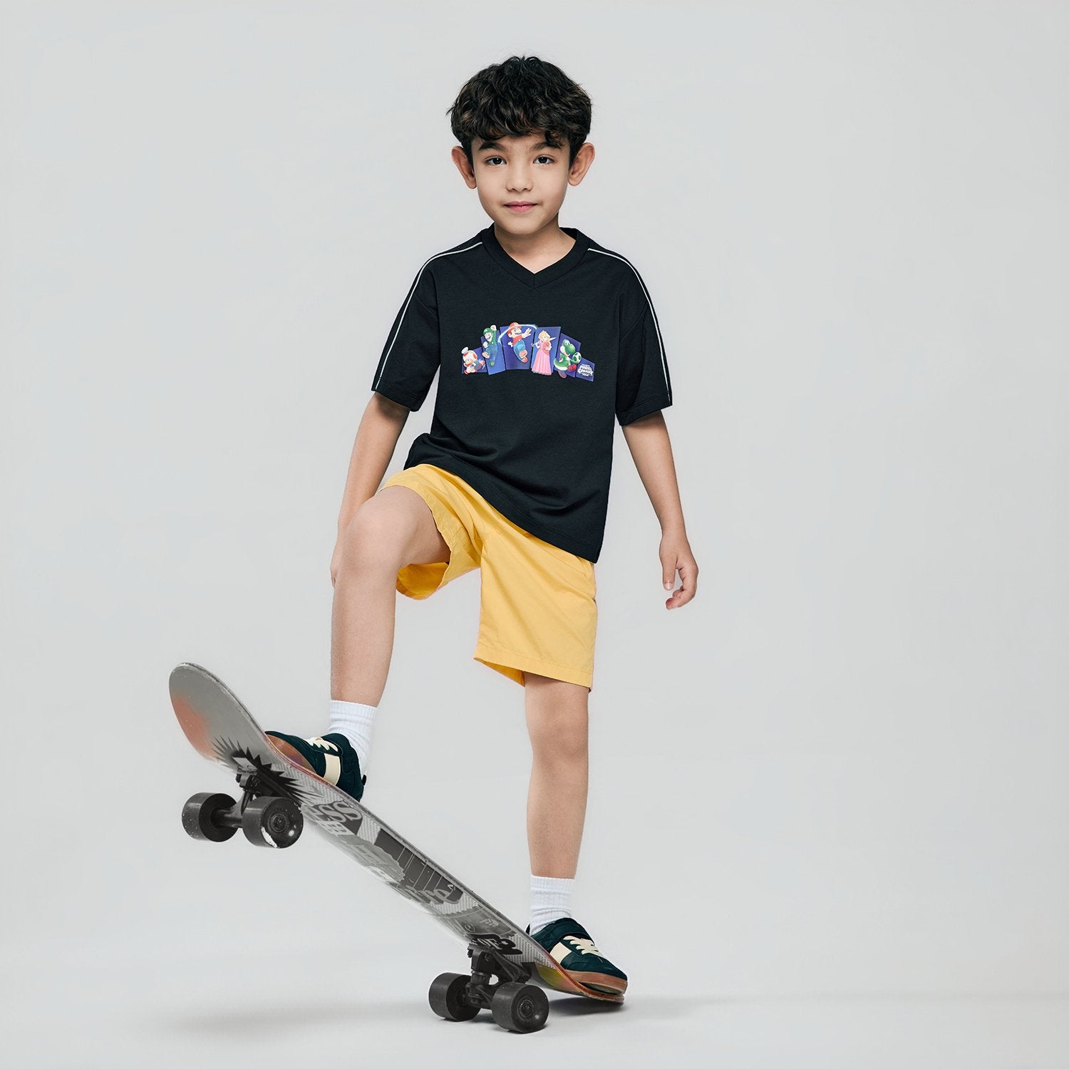 Junior Mario Relaxed Fit Print Tee - Image 1