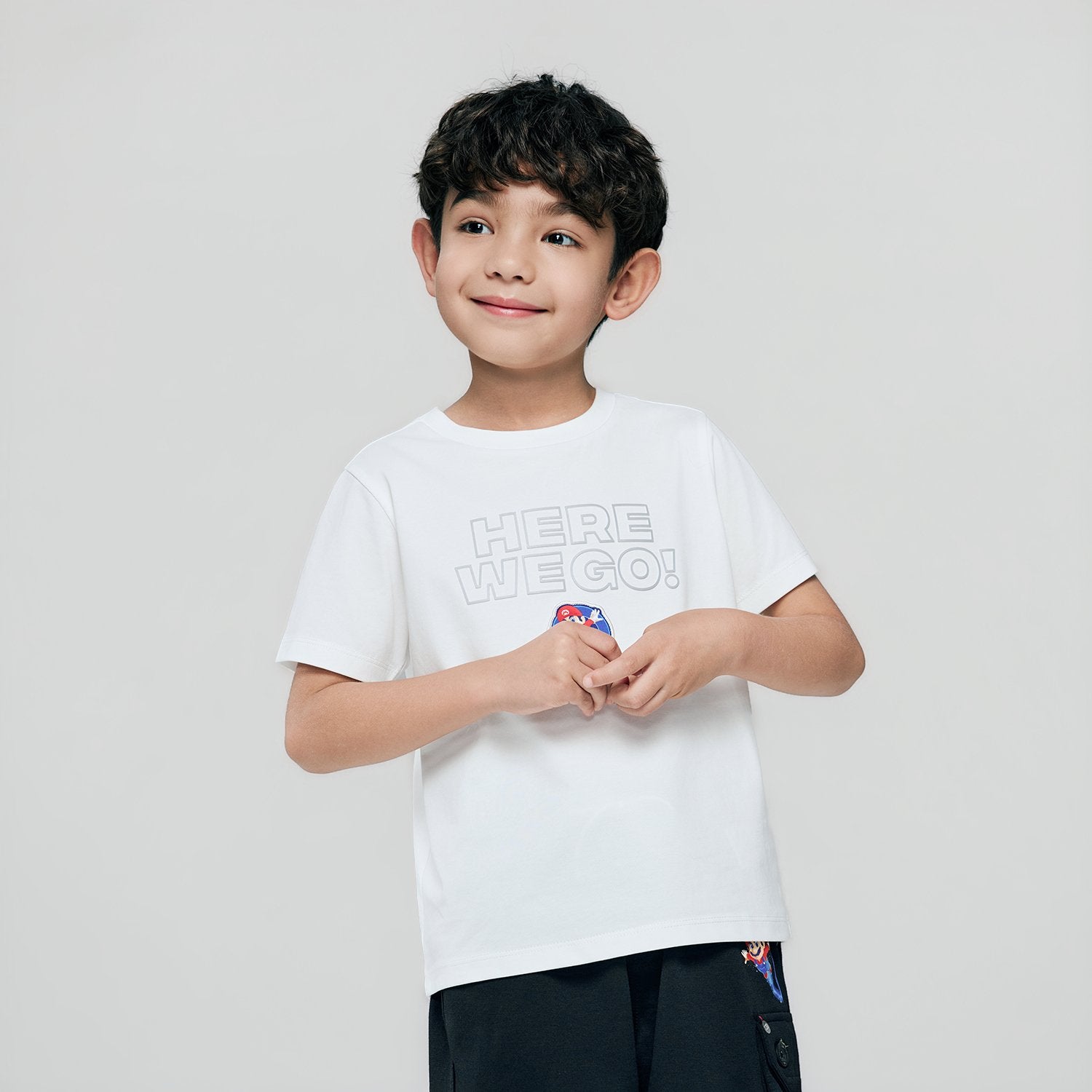 Junior Super Mario Regular PrintTee - Image 1