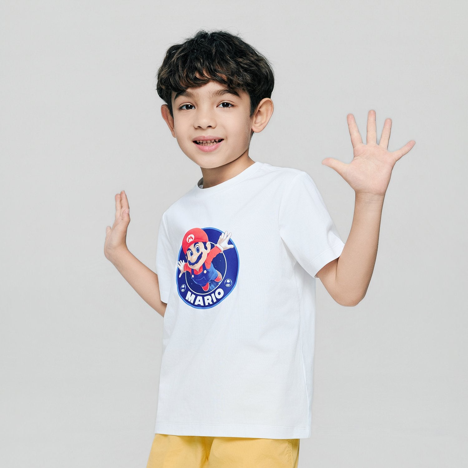 Junior Super Mario Regular PrintTee - Image 1