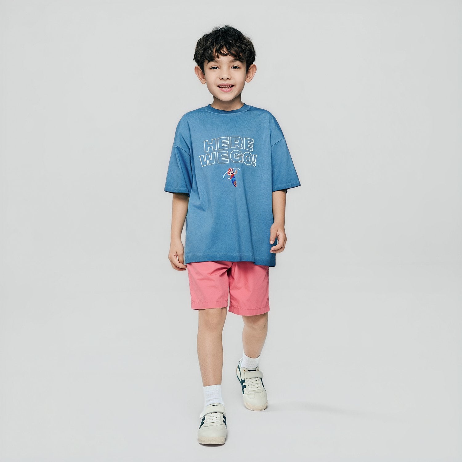 Junior Super Mario Oversized PrintTee - Image 2