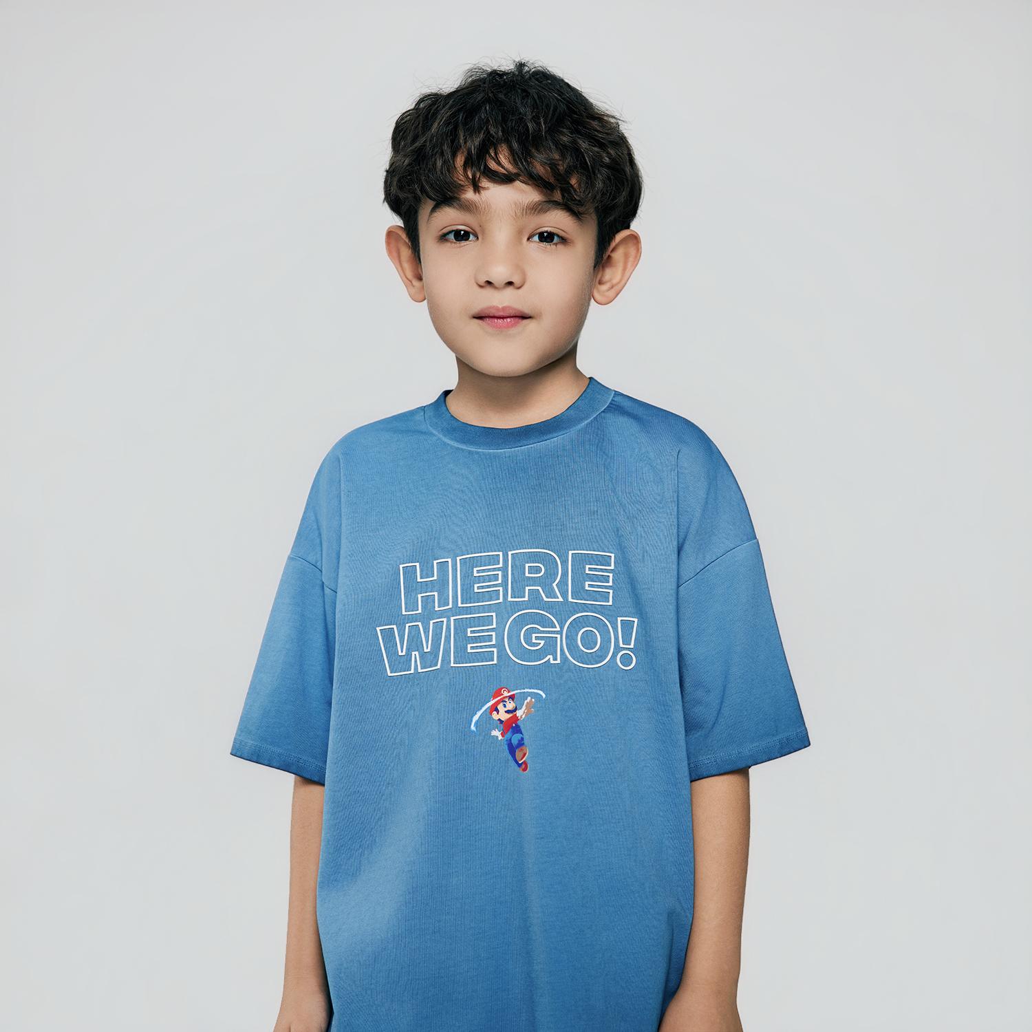 Junior Super Mario Oversized PrintTee - Image 3