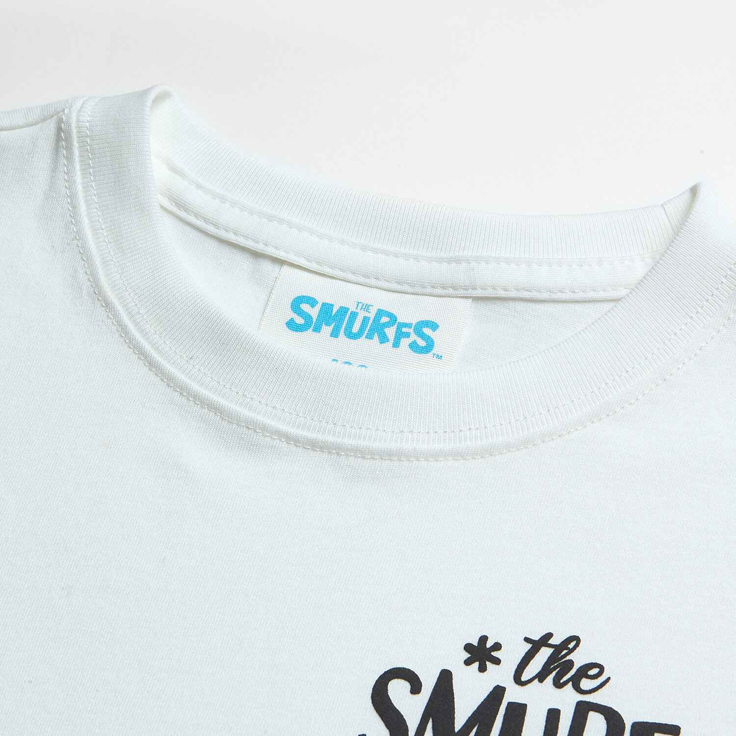 Junior's Regular Fit Smurfs Print Crew Neck Tee - Image 9