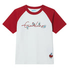 Junior's  Relaxed Fit Raglan Sleeve Smurfs Print Crew Neck Tee - Image 7