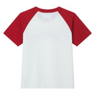 Junior's  Relaxed Fit Raglan Sleeve Smurfs Print Crew Neck Tee - Image 8