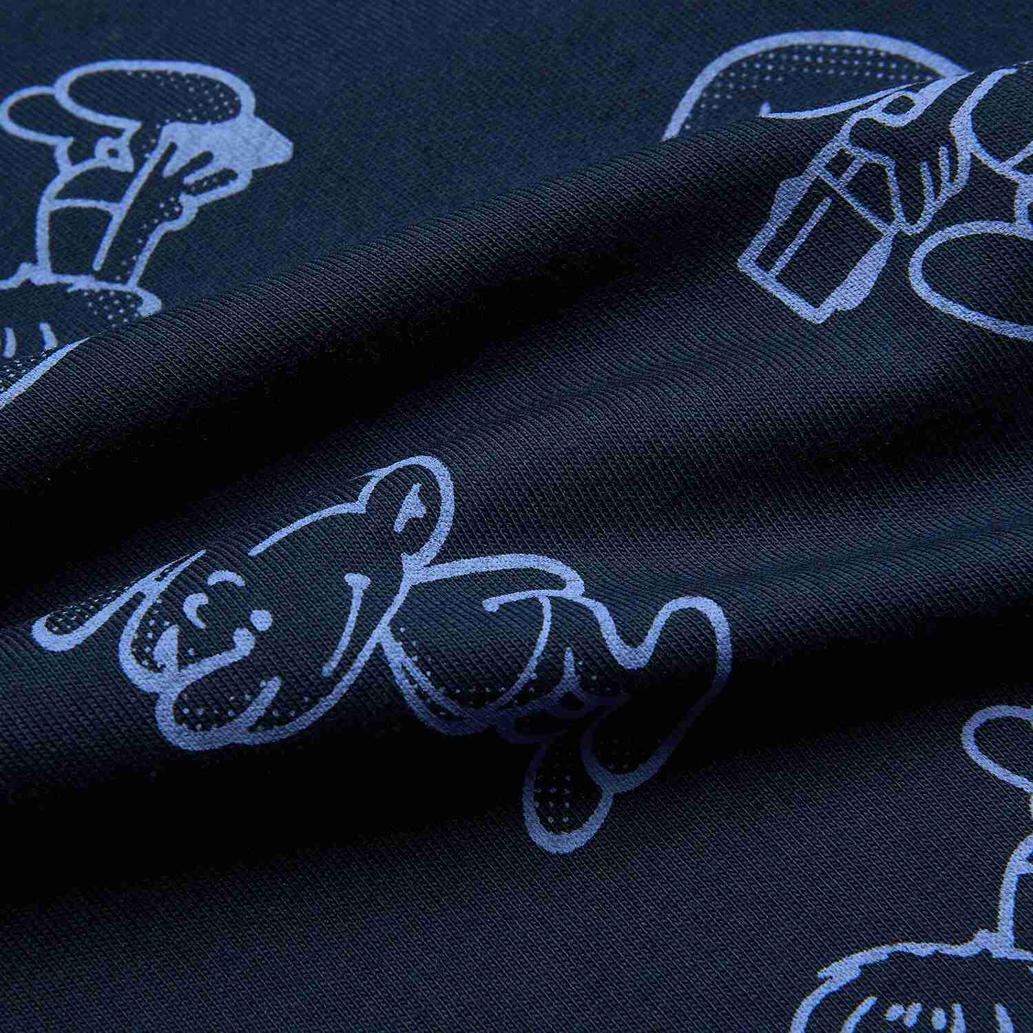 Junior's Relaxed Fit Smurfs Print Crew Neck Tee - Image 9